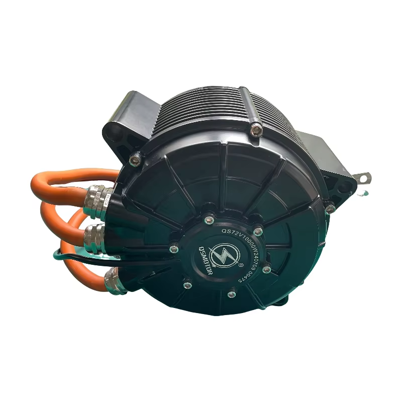 Electric Motorcycle Conversion Kit 72V - Silnik QS 10000W Mid Drive PMSM