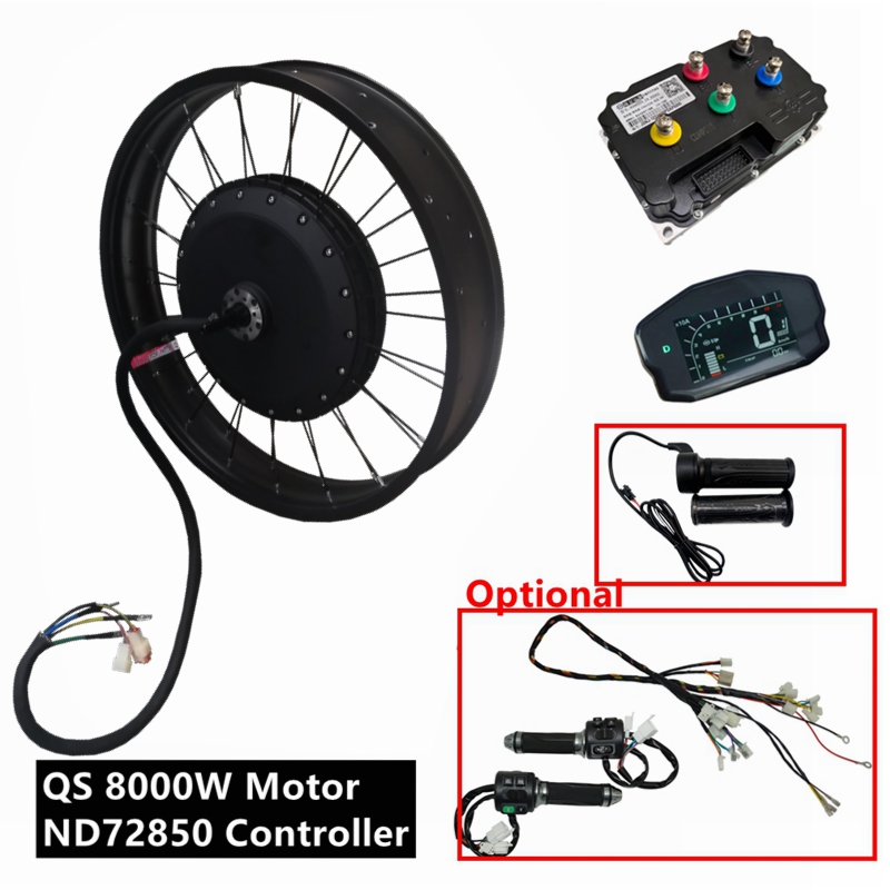 Qs273 Hub Motor 8000W 72V - Zestaw do ebike'a NBpower/QS273 V3 72V
