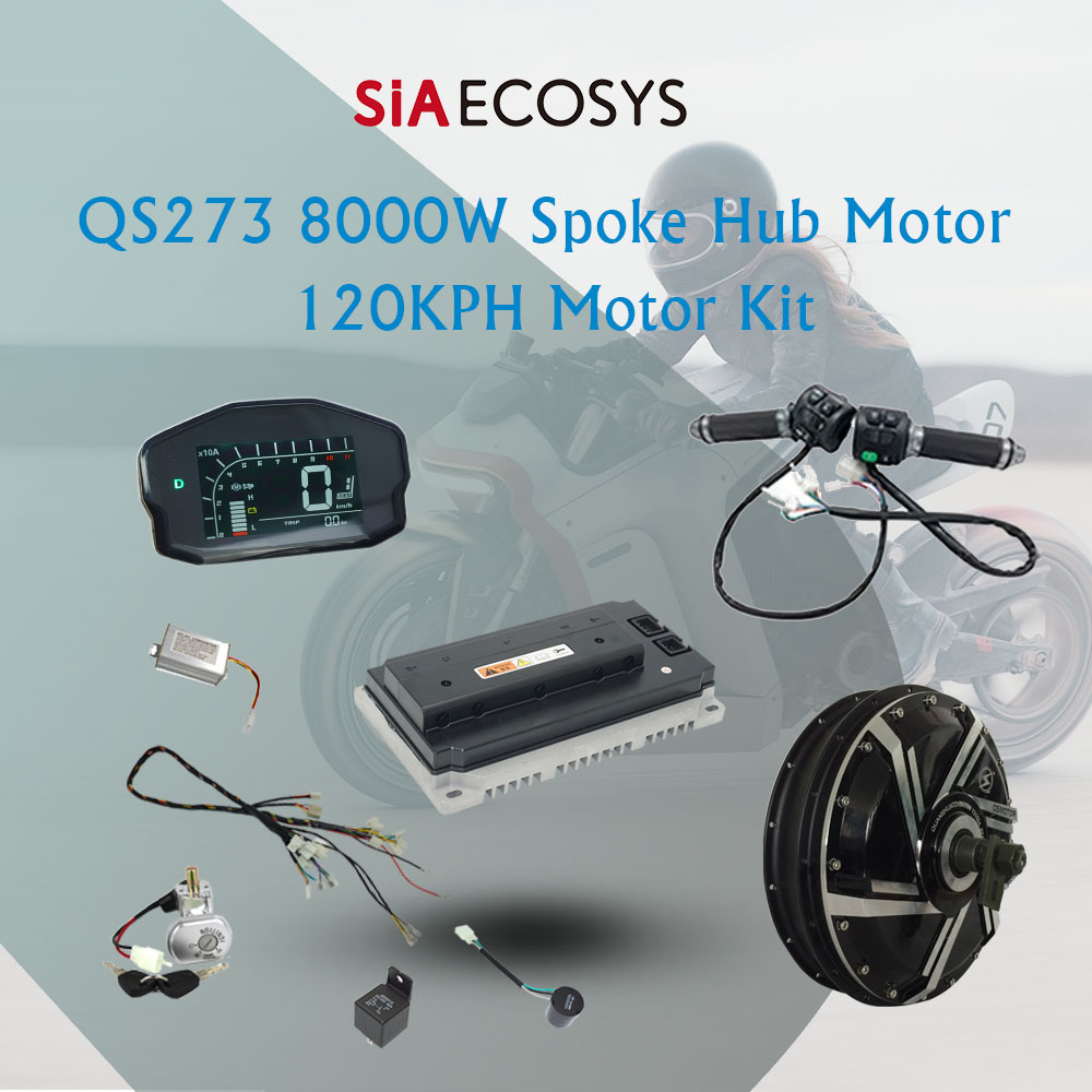 Qs273 Hub Motor 8000W 72V - Silnik piasty szprychowej QS273 8000W V3