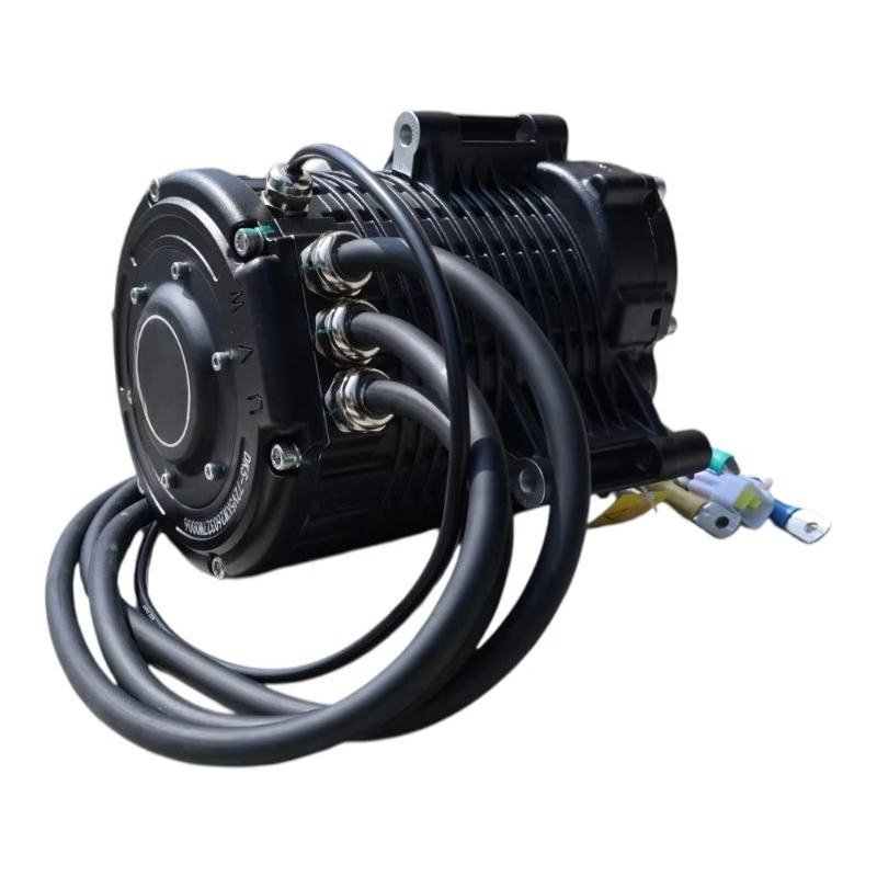 72V 5000W Electric Motorcycle - Silnik centralny DK145-70 5000W z przekładnią,