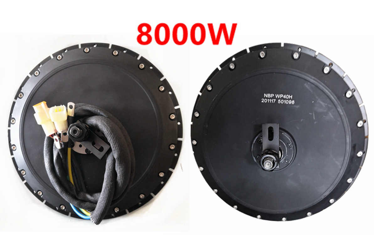 Qs273 Hub Motor 8000W 72V - US Stock QS273 40H Szczyt 8000W