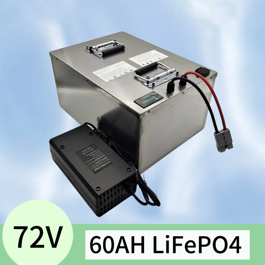72V 60Ah Lifepo4 Battery Pack - Akumulator litowo-żelazowo-fosforanowy (LiFePO4) 72V 60Ah 60A