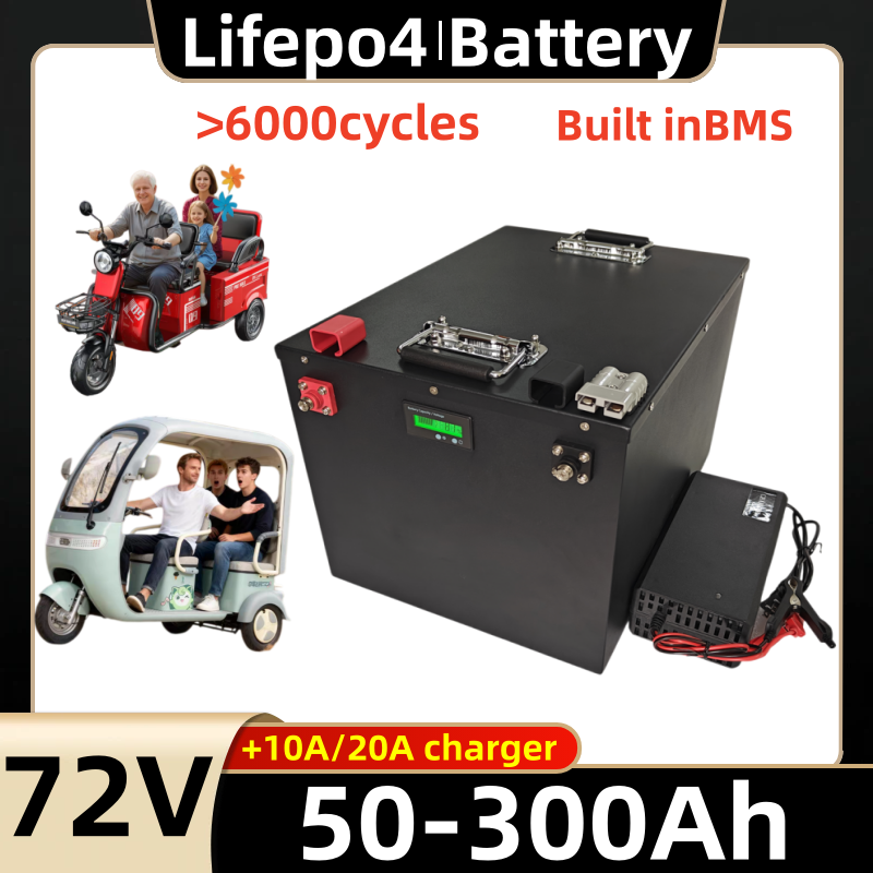 72V 60Ah Lifepo4 Battery Pack - Akumulator litowy Lifepo4 72V 50Ah 60Ah