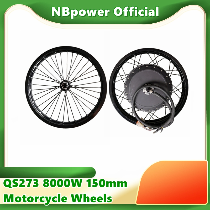 Qs273 Hub Motor 8000W 72V - QS273 40h v3 Motocykl 17'' 18