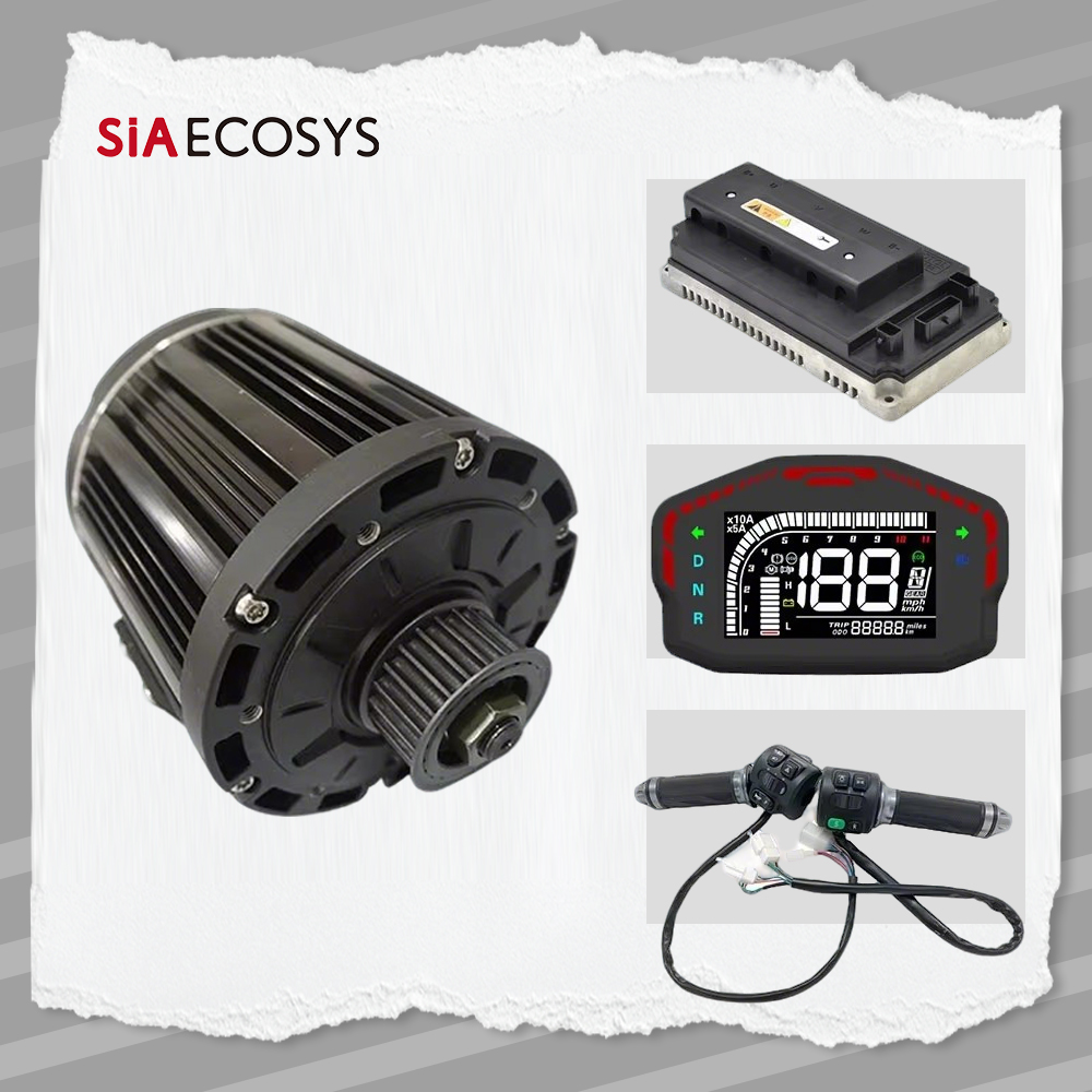 Mid Drive Motor Kit 72V 3000W - Zestaw silnika QS138 3000W V1 z