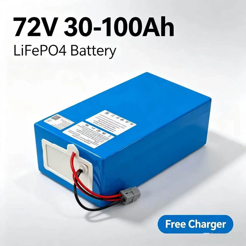 72V 60Ah Lifepo4 Battery Pack - Akumulator XNY Lithium LiFePO4 72V 50Ah
