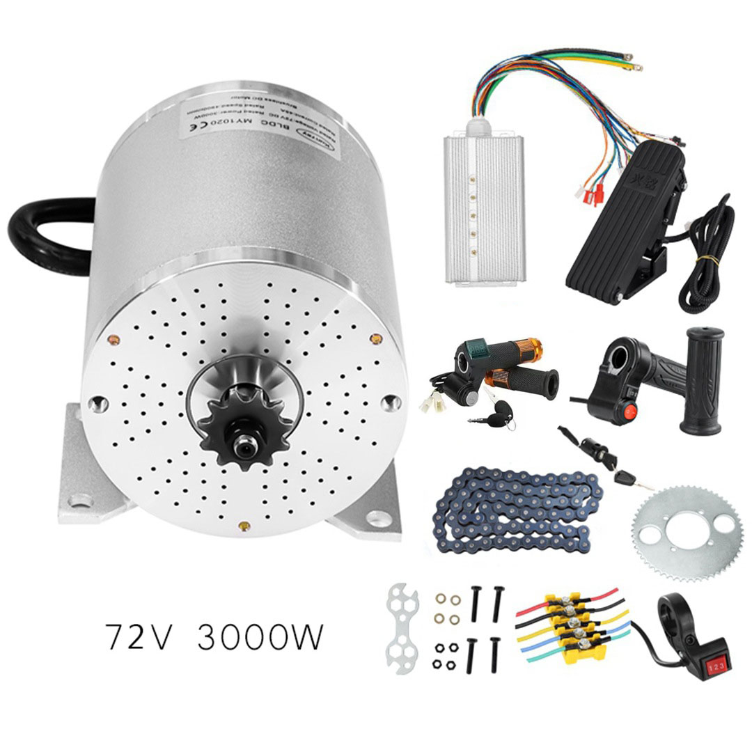 Electric Motorcycle Conversion Kit 72V - Zestaw do konwersji motocykla na elektryczny,