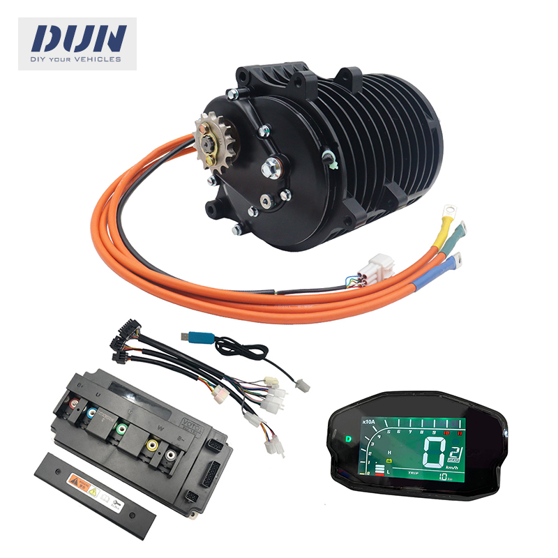 Mid Drive Motor Kit 72V 3000W - Silnik QS138 72V 70H 3000W V3