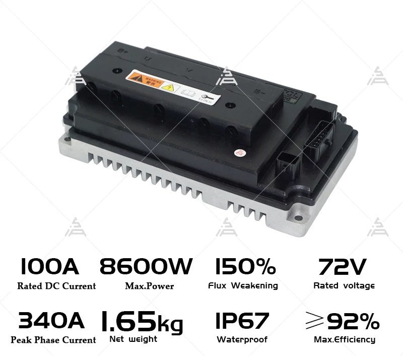 QSMOTOR 205 3000W V3 72V 80KPH – Electric Motorcycle Conversion Kit 72V recenzja i cena